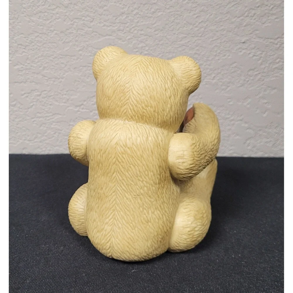 Vintage 1983–1984 Gunderbear by Gund Ceramic Teddy Bear Figurine